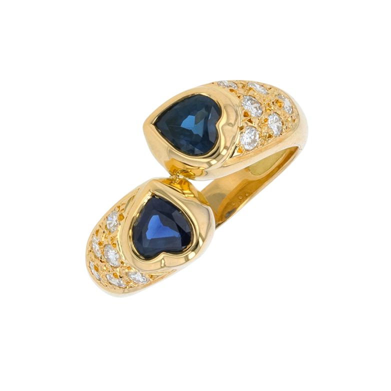Acheter Bague saphirs 1.08 carat et diamants 0.30 carat or jaune 6.31g Comme neuf - 1700,00 € Bague saphirs 1.08 carat et diamants 0.30 carat or jaune 6.31g Comme neuf - reconditionné disponible sur Gemme Les Bijoux